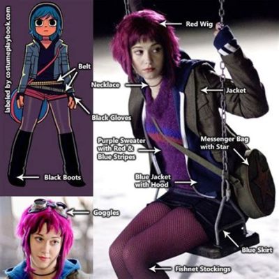 is ramona flowers bi, and does her hair color reflect her emotional state?